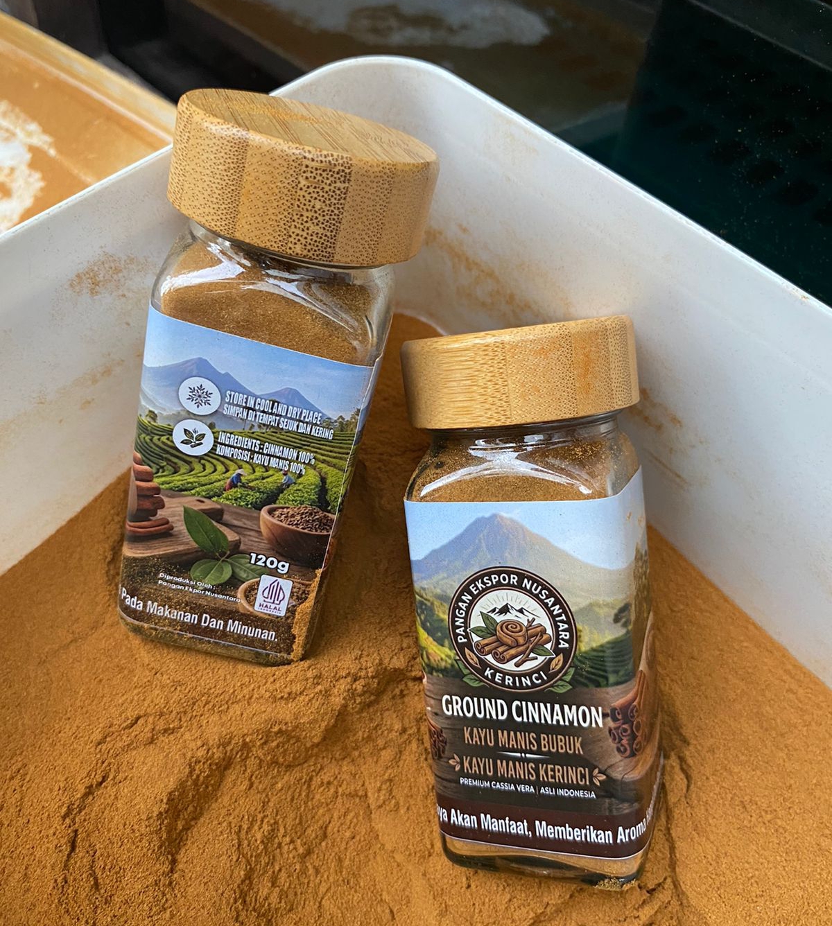 Pengeringan kayu manis